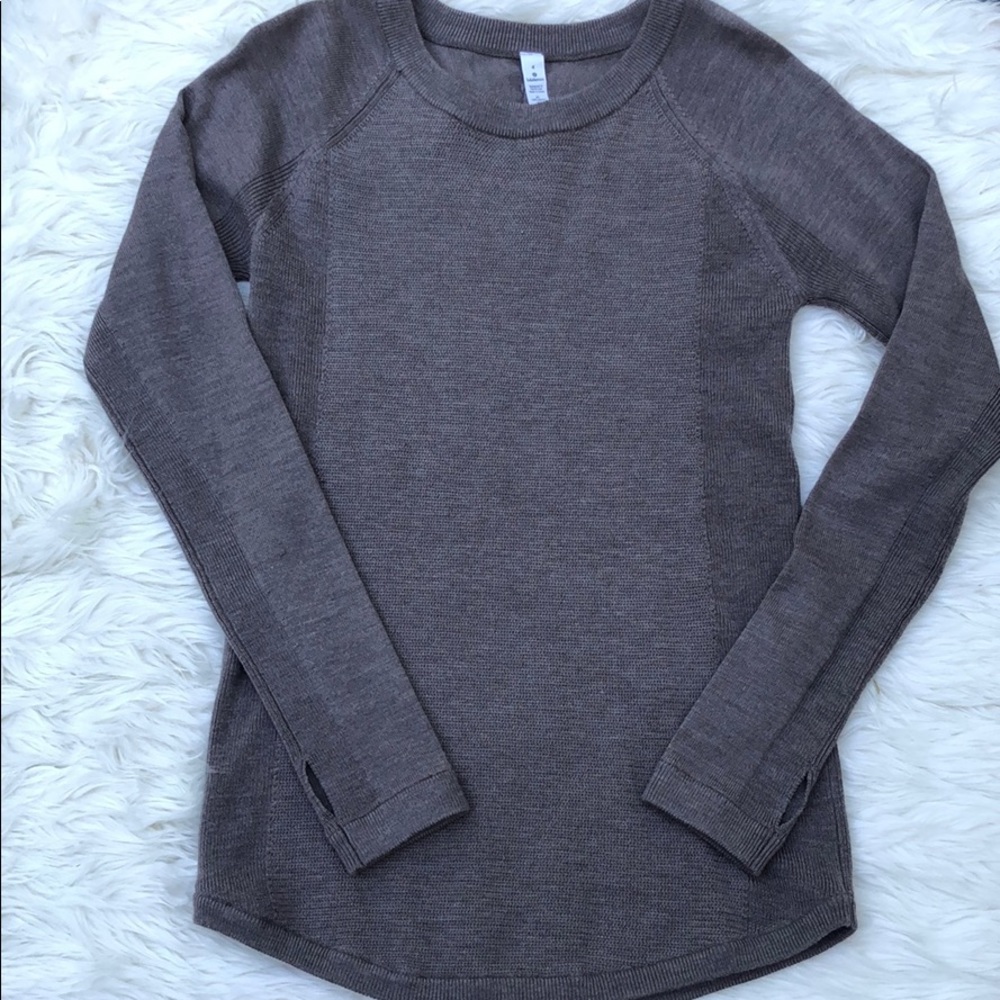 Lululemon merino wool sweater